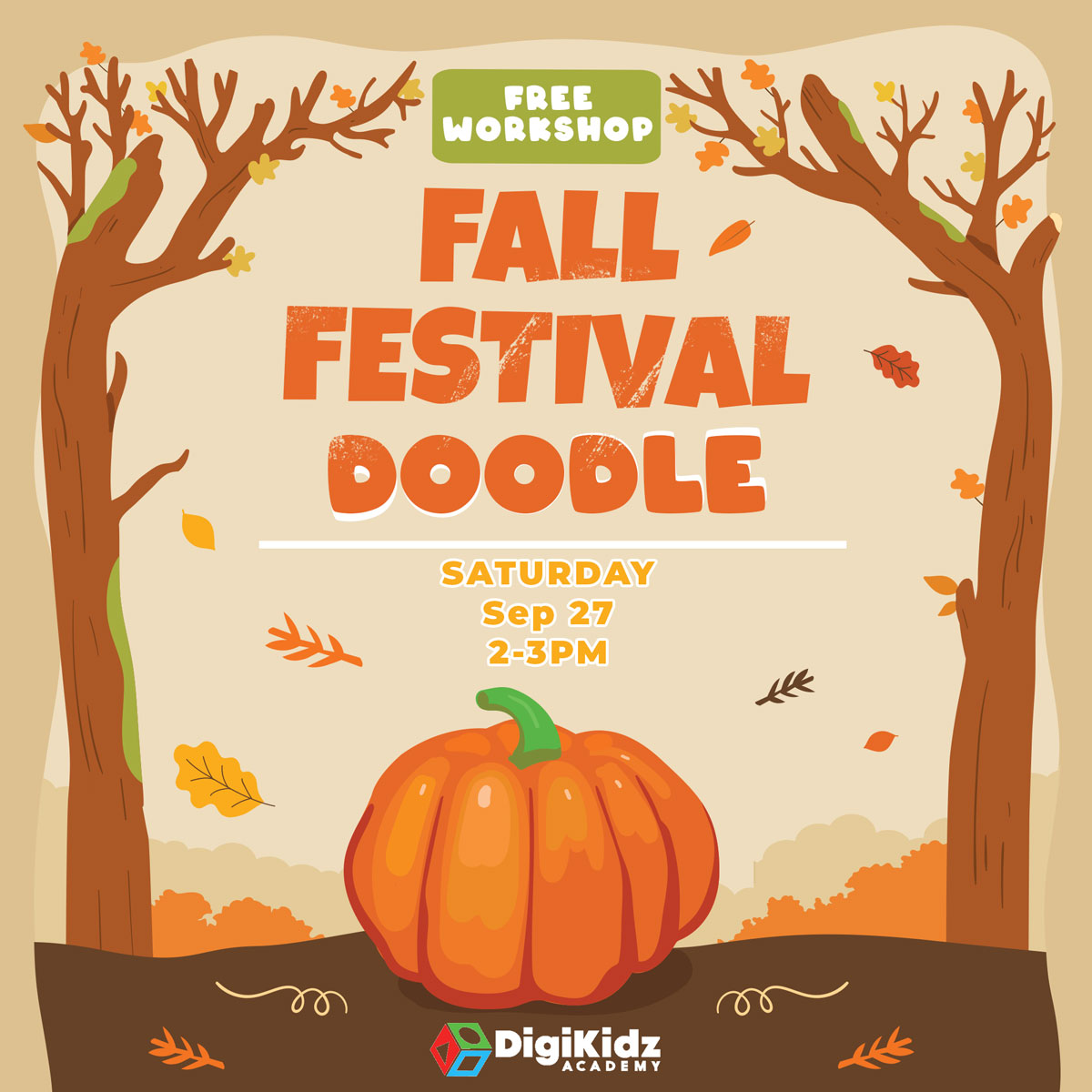 Free Workshop: Fall Festival Doodle