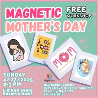 Free Workshop: Make a Fridge Magnet for Mother's Day